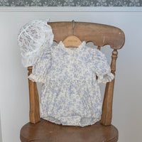 Load image into Gallery viewer, Baby Girls Flower Print Rompers Wholesale 240522294
