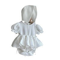 Load image into Gallery viewer, Baby Girls Solid Color Rompers Wholesale 24052230
