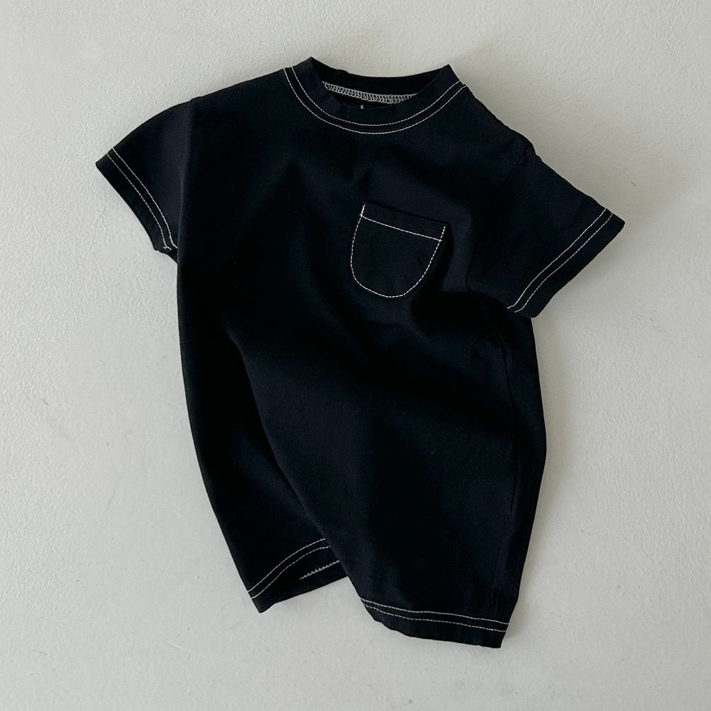 Baby Boys Solid Color Rompers Wholesale 240522306