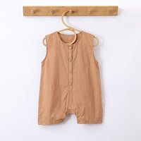 Load image into Gallery viewer, Baby Kid Girls Boys Solid Color Rompers Wholesale 240522316
