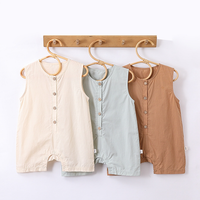 Load image into Gallery viewer, Baby Kid Girls Boys Solid Color Rompers Wholesale 240522316
