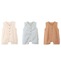Load image into Gallery viewer, Baby Kid Girls Boys Solid Color Rompers Wholesale 240522316

