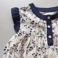 Load image into Gallery viewer, Baby Kid Girls Flower Print Dresses Wholesale 240522342
