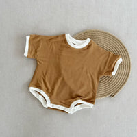 Load image into Gallery viewer, Baby Unisex Solid Color Rompers Wholesale 240522344
