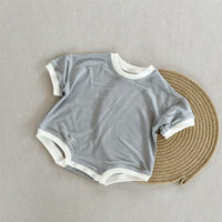 Load image into Gallery viewer, Baby Unisex Solid Color Rompers Wholesale 240522344
