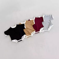 Load image into Gallery viewer, Baby Unisex Solid Color Rompers Wholesale 240522344
