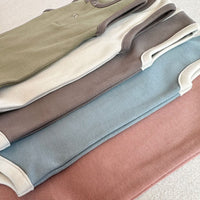 Load image into Gallery viewer, Baby Girls Boys Color-blocking Rompers Wholesale 24052236
