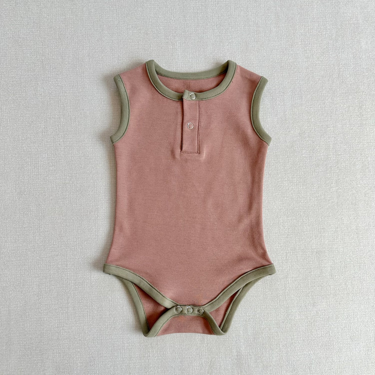 Baby Girls Boys Color-blocking Rompers Wholesale 24052236