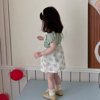 Load image into Gallery viewer, Baby Kid Girls Flower Embroidered Dresses Wholesale 240522409
