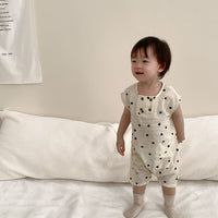 Load image into Gallery viewer, Baby Kid Girls Boys Polka dots Rompers Wholesale 24052243
