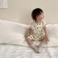 Load image into Gallery viewer, Baby Kid Girls Boys Polka dots Rompers Wholesale 24052243
