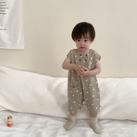 Load image into Gallery viewer, Baby Kid Girls Boys Polka dots Rompers Wholesale 24052243
