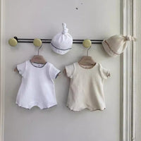 Load image into Gallery viewer, Baby Girls Boys Solid Color Rompers Wholesale 24052247

