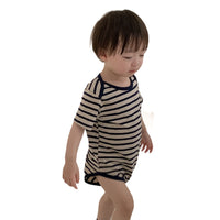 Load image into Gallery viewer, Baby Girls Boys Striped Cartoon Rompers Wholesale 24052248

