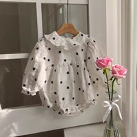 Load image into Gallery viewer, Baby Girls Polka dots Print Print Rompers Wholesale 24052265
