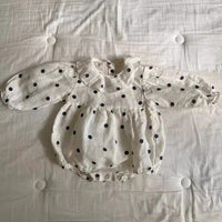 Load image into Gallery viewer, Baby Girls Polka dots Print Print Rompers Wholesale 24052265
