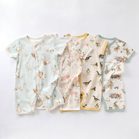 Load image into Gallery viewer, Baby Girls Boys Animals Cartoon Print Rompers Wholesale 24052267
