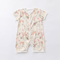 Load image into Gallery viewer, Baby Girls Boys Animals Cartoon Print Rompers Wholesale 24052267
