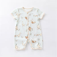Load image into Gallery viewer, Baby Girls Boys Animals Cartoon Print Rompers Wholesale 24052267
