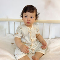 Load image into Gallery viewer, Baby Girls Boys Animals Cartoon Print Rompers Wholesale 24052267
