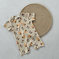 Load image into Gallery viewer, Baby Boys Dinosaur Animals Cartoon Print Rompers Wholesale 24052291
