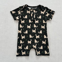 Load image into Gallery viewer, Baby Boys Dinosaur Animals Cartoon Print Rompers Wholesale 24052291
