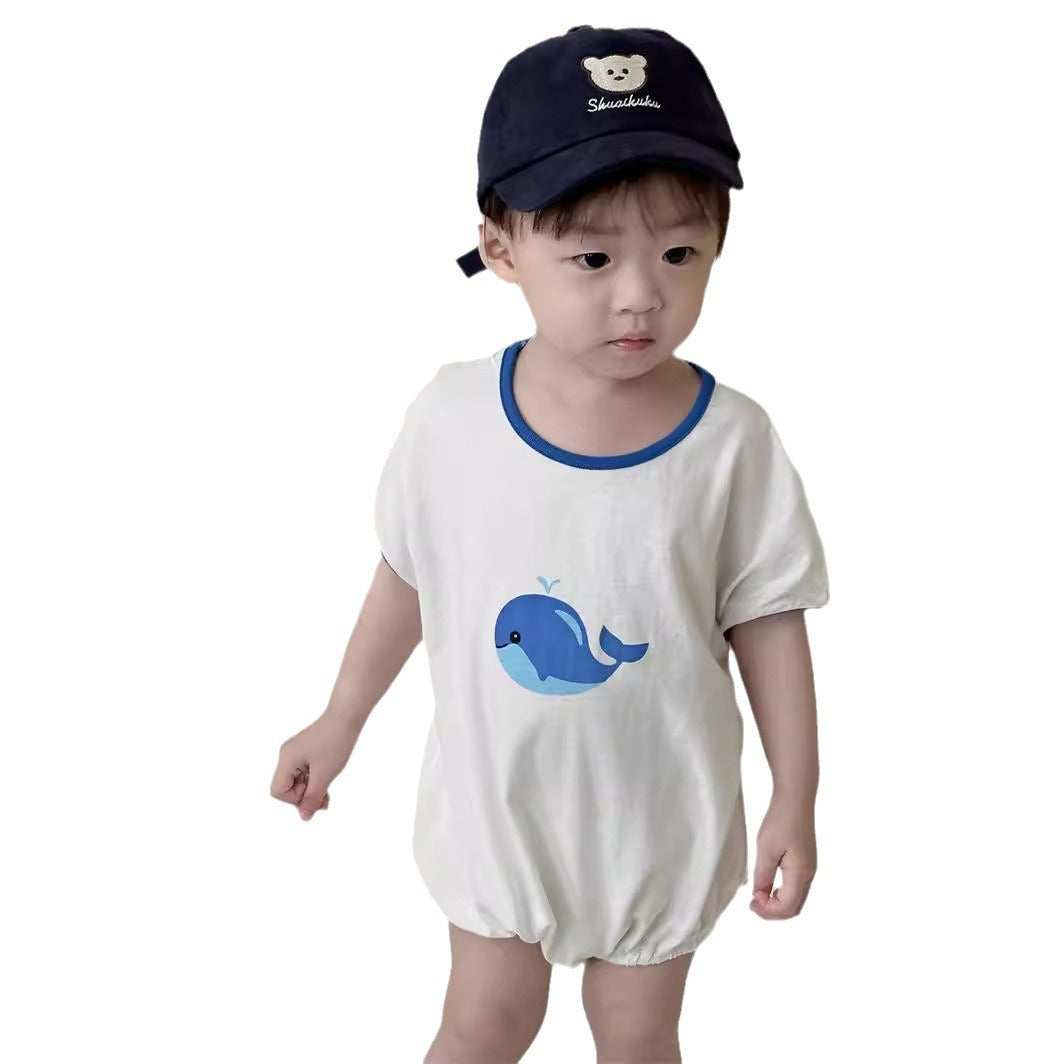 Baby Boys Animals Rompers Wholesale 24052295