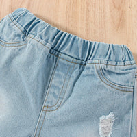 Load image into Gallery viewer, 2 Pieces Set Baby Girls Flower Print Tank Tops And Solid Color Shorts Wholesale 24070103
