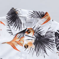 Load image into Gallery viewer, 2 Pieces Set Baby Boys Dinosaur Plant Tank Tops And Solid Color Shorts Wholesale 24070111
