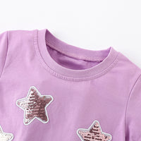 Load image into Gallery viewer, Baby Kid Girls Star Dresses Wholesale 240701112
