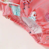 Load image into Gallery viewer, Baby Girls Animals Print Rompers Wholesale 240701114
