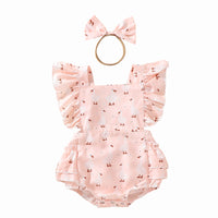 Load image into Gallery viewer, Baby Girls Animals Cartoon Rompers Wholesale 240701116
