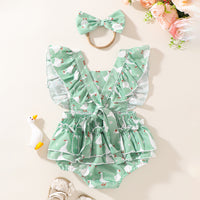 Load image into Gallery viewer, Baby Girls Animals Cartoon Rompers Wholesale 240701116
