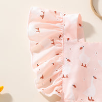 Load image into Gallery viewer, Baby Girls Animals Cartoon Rompers Wholesale 240701116
