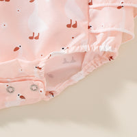 Load image into Gallery viewer, Baby Girls Animals Cartoon Rompers Wholesale 240701116
