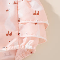 Load image into Gallery viewer, Baby Girls Animals Cartoon Rompers Wholesale 240701116
