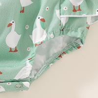 Load image into Gallery viewer, Baby Girls Animals Cartoon Rompers Wholesale 240701116
