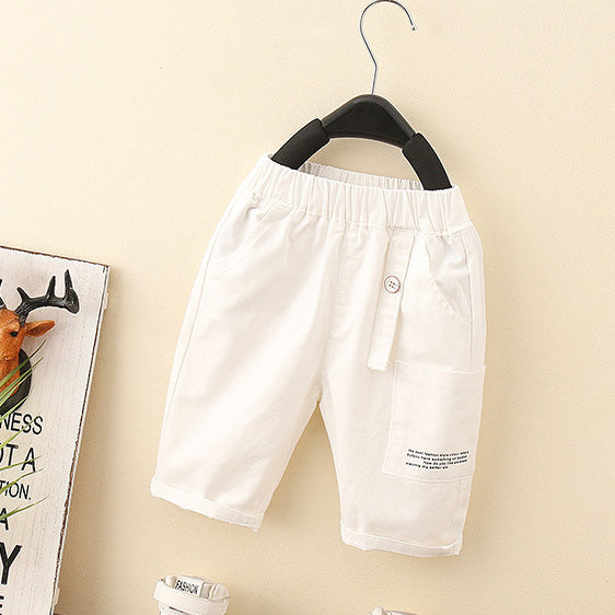 Baby Kid Boys Solid Color Shorts Wholesale 240701138