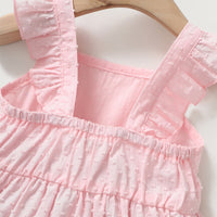 Load image into Gallery viewer, Baby Kid Girls Solid Color Dresses Wholesale 240701145
