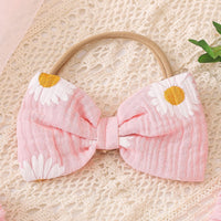 Load image into Gallery viewer, Baby Girls Flower Print Rompers Wholesale 240701148
