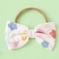 Load image into Gallery viewer, Baby Girls Flower Print Rompers Wholesale 240701148
