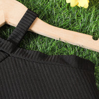 Load image into Gallery viewer, 2 Pieces Set Baby Kid Girls Solid Color Tank Tops And Plant Skirts Wholesale 240701149
