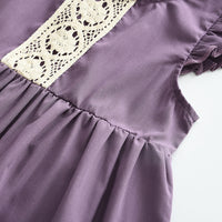 Load image into Gallery viewer, Kid Girls Solid Color Dresses Wholesale 240701153
