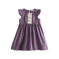 Load image into Gallery viewer, Kid Girls Solid Color Dresses Wholesale 240701153
