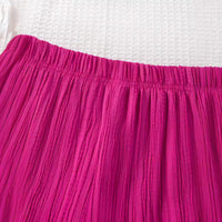 Load image into Gallery viewer, 2 Pieces Set Kid Girls Solid Color Tank Tops And Pants Wholesale 240701157
