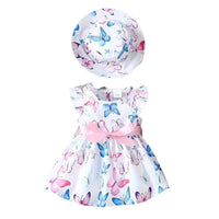 Load image into Gallery viewer, Baby Kid Girls Butterfly Bow Dresses Wholesale 240701166
