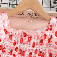 Load image into Gallery viewer, 2 Pieces Set Kid Girls Fruit Print Tops Shorts And Wholesale 240701169
