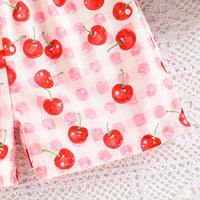Load image into Gallery viewer, 2 Pieces Set Kid Girls Fruit Print Tops Shorts And Wholesale 240701169
