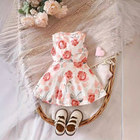 Load image into Gallery viewer, Baby Kid Girls Flower Print Dresses Wholesale 240701173
