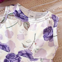 Load image into Gallery viewer, Baby Kid Girls Flower Print Dresses Wholesale 240701173

